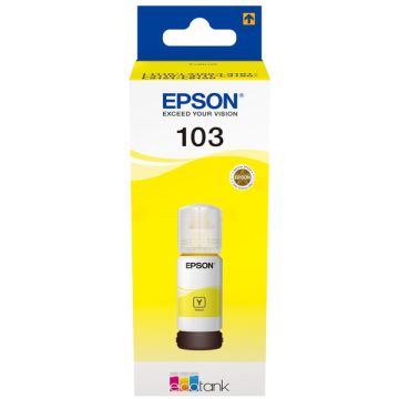 C13T00S44A / 103 - bouteille d'encre de marque Epson - jaune