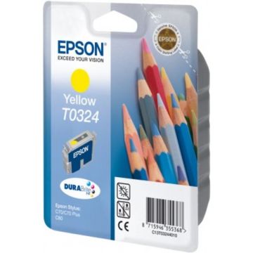 C13T03244010 / T0324 - cartouche de marque Epson - jaune