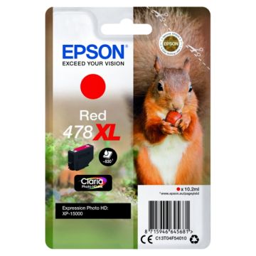 C13T04F54010 / 478XL - cartouche de marque Epson - rouge