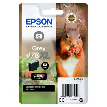 C13T04F64020 / 478XL - cartouche de marque Epson - grise