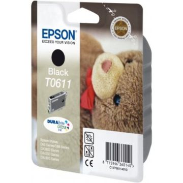 C13T06114010 / T0611 - cartouche de marque Epson - noire