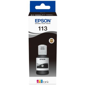 C13T06B140 / 113 - bouteille d'encre de marque Epson - noire