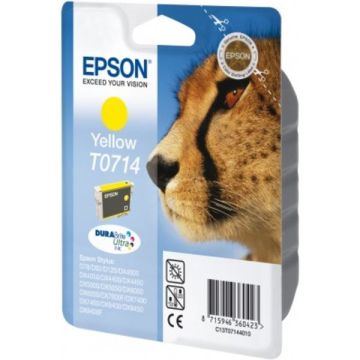 C13T07144012 / T0714 - cartouche de marque Epson - jaune