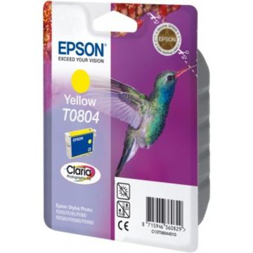 C13T08044011 / T0804 - cartouche de marque Epson - jaune