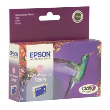 C13T08064021 / T0806 - cartouche de marque Epson - magenta photo