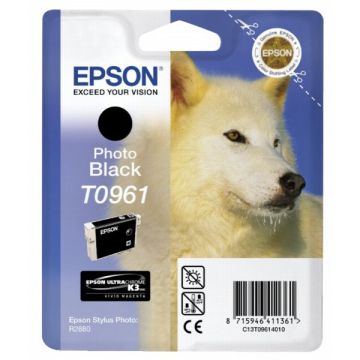 C13T09614010 / T0961 - cartouche de marque Epson - noire
