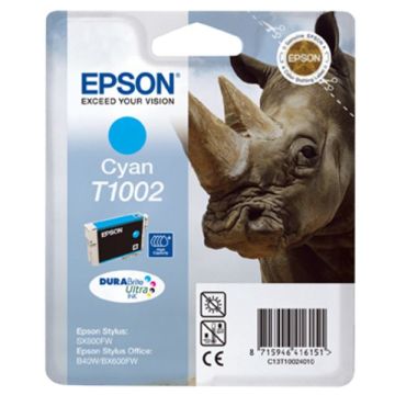 C13T10024010 / T1002 - cartouche de marque Epson - cyan