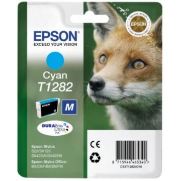C13T12824011 / T1282 - cartouche de marque Epson - cyan C13T12824011 / T1282 - cartouche de marque Epson - cyan