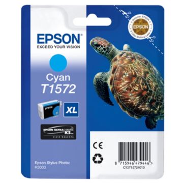 C13T15724010 / T1572 - cartouche de marque Epson - cyan