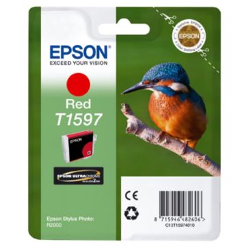 C13T15974010 / T1597 - cartouche de marque Epson - rouge
