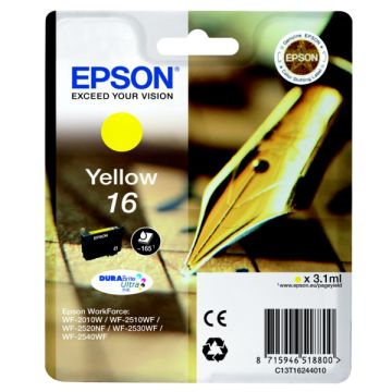 C13T16244010 / 16 - cartouche de marque Epson - jaune C13T16244010 / 16 - cartouche de marque Epson - jaune