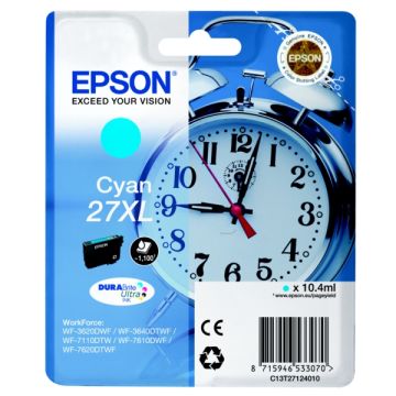 C13T27124010 / 27XL - cartouche de marque Epson - cyan