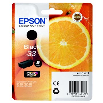 C13T33314012 / 33 - cartouche de marque Epson - noire