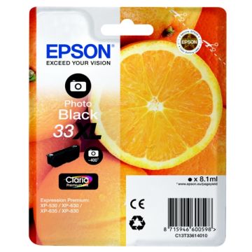 C13T33614012 / 33XL - cartouche de marque Epson - noire