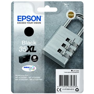C13T35914020 / 35XL - cartouche de marque Epson - noire C13T35914020 / 35XL - cartouche de marque Epson - noire