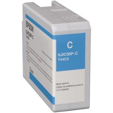 C13T44C240 / SJIC-36-P-C - cartouche de marque Epson - cyan
