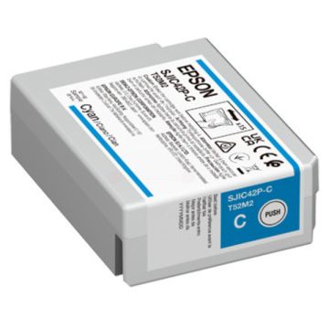 C13T52M240 / SJIC-42-P-C - cartouche de marque Epson - cyan