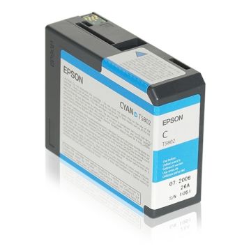 C13T580200 / T5802 - cartouche de marque Epson - cyan