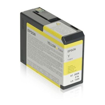 C13T580400 / T5804 - cartouche de marque Epson - jaune