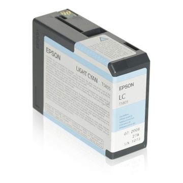 C13T580500 / T5805 - cartouche de marque Epson - cyan photo