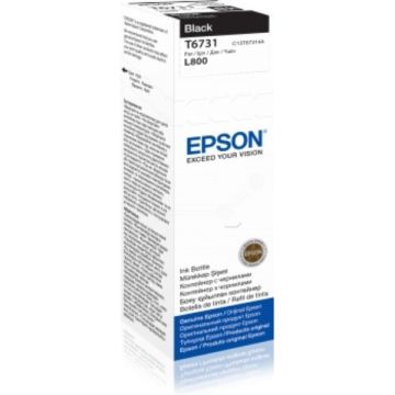 C13T67314A / T6731 - bouteille d'encre de marque Epson - noire C13T67314A / T6731 - bouteille d'encre de marque Epson - noire