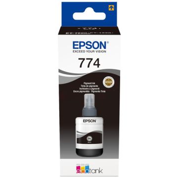 C13T774140 / T7741 - bouteille d'encre de marque Epson - noire