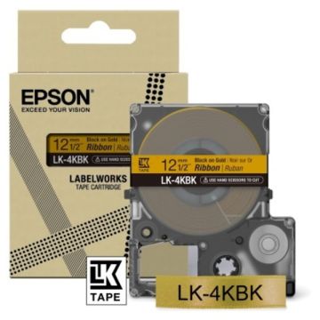 C53S654001 / LK-4KBK - ruban de marque Epson - noir, or