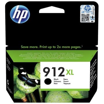3YL84AE / 912XL - cartouche de marque HP - noire