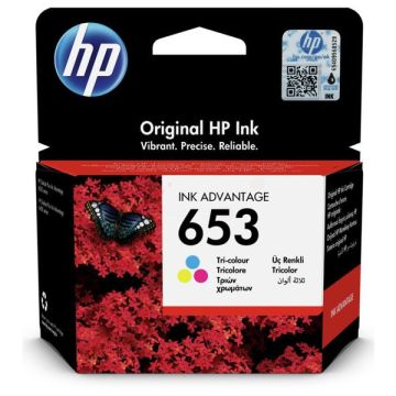 3YM74AE / 653 - cartouche de marque HP - multicouleur