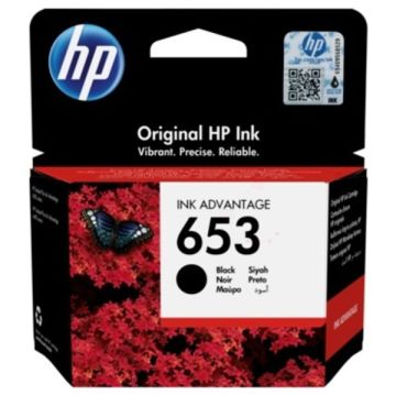 3YM75AE / 653 - cartouche de marque HP - noire