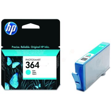 CB318EE / 364 - cartouche de marque HP - cyan