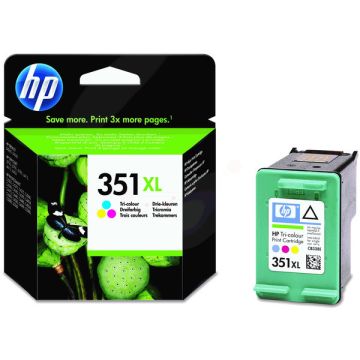 CB338EE / 351XL - cartouche de marque HP - multicouleur