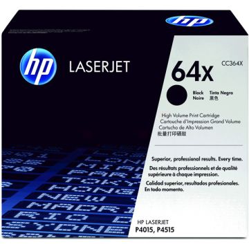 CC364X / 64X - toner de marque HP - noir