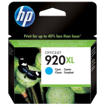 CD972AE / 920XL - cartouche de marque HP - cyan