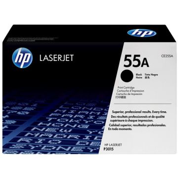 CE255A / 55A - toner de marque HP - noir