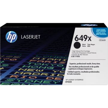 CE260X / 649X - toner de marque HP - noir