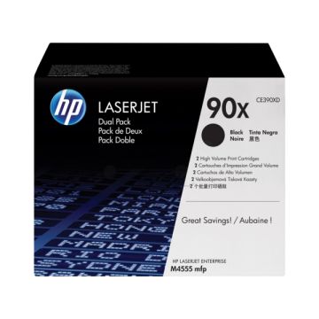CE390XD / 90X - toner de marque HP - noir