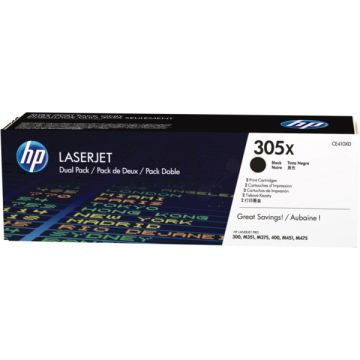 CE410XD / 305X - toner de marque HP - noir CE410XD / 305X - toner de marque HP - noir