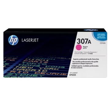 CE743A / 307A - toner de marque HP - magenta