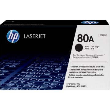 CF280A / 80A - toner de marque HP - noir