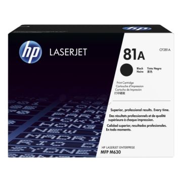 CF281A / 81A - toner de marque HP - noir