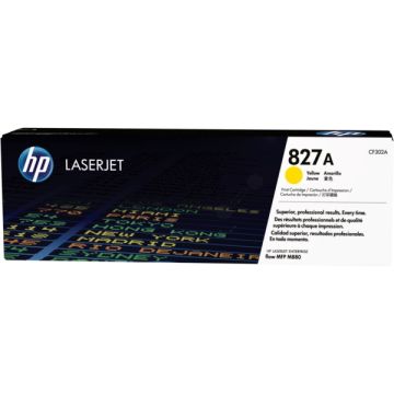 CF302A / 827A - toner de marque HP - jaune