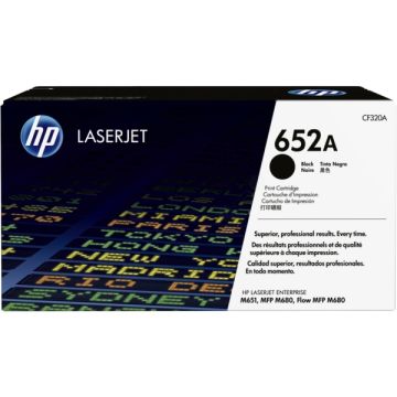 CF320A / 652A - toner de marque HP - noir