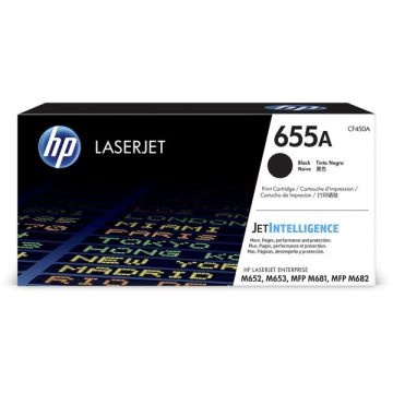 CF450A / 655A - toner de marque HP - noir