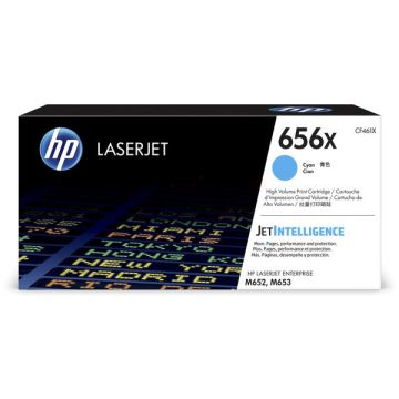 CF461X / 656X - toner de marque HP - cyan