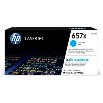 CF471X / 657X - toner de marque HP - cyan