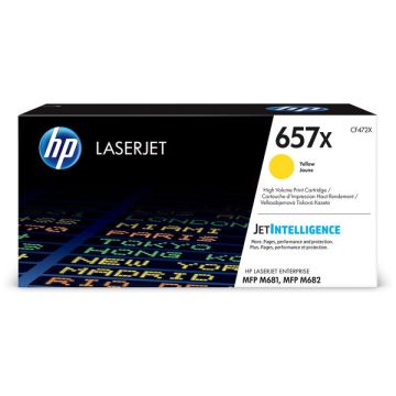 CF472X / 657X - toner de marque HP - jaune