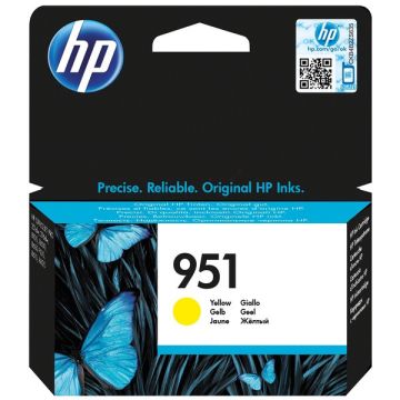 CN052AE / 951 - cartouche de marque HP - jaune