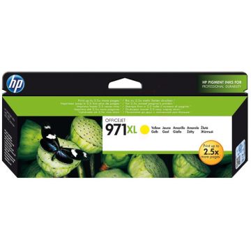 CN628AE / 971XL - cartouche de marque HP - jaune