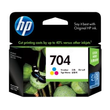 CN693AE / 704 - cartouche de marque HP - multicouleur CN693AE / 704 - cartouche de marque HP - multicouleur